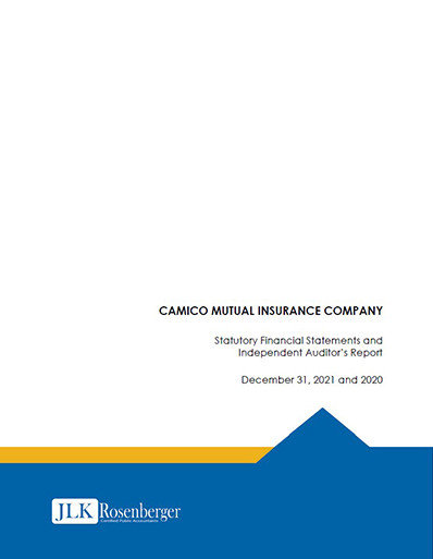 Camico Mutual Insurance Company financials 2021